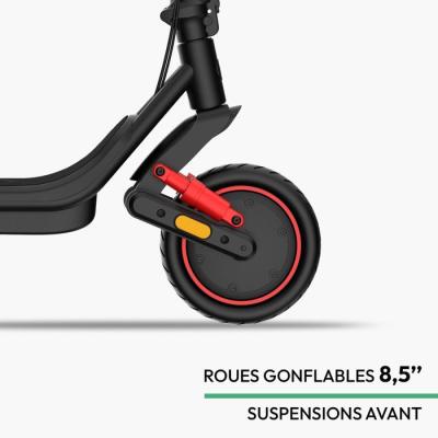 Trottinette électrique - WISPEED - Airo V6 - 36 V - 250 W nominal - 8,5'' - Noir