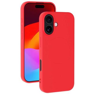 Coque MagSafe - IPhone17 - Silicone - Rouge