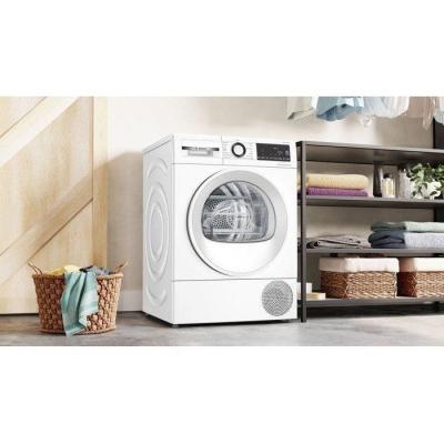 Seche-linge pompe a chaleur BOSCH Série 6 WQG13500FR - 9 kg - Induction - L60 cm - Classe D - Blanc Seche-linge pompe a chaleur BOSCH Série 6 WQG13500FR - 9 kg - Induction - L60 cm - Classe D - Blanc