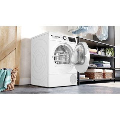 Seche-linge pompe a chaleur BOSCH Série 6 WQG13500FR - 9 kg - Induction - L60 cm - Classe D - Blanc Seche-linge pompe a chaleur BOSCH Série 6 WQG13500FR - 9 kg - Induction - L60 cm - Classe D - Blanc