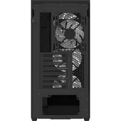 Boîtier PC sans alimentation - AEROCOOL - D520A-BK V1 - Moyen tour - Format ATX - 4x120mm A-RGB - Noir