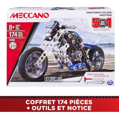 Moto - BANDAI - Meccano - APM20103 - 5 Modeles