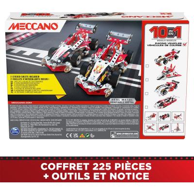 Voiture de Course - BANDAI - Meccano - APM20104 - 10 Modeles