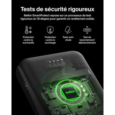 Batterie externe - BELKIN - 10 000 mAh - Bleu