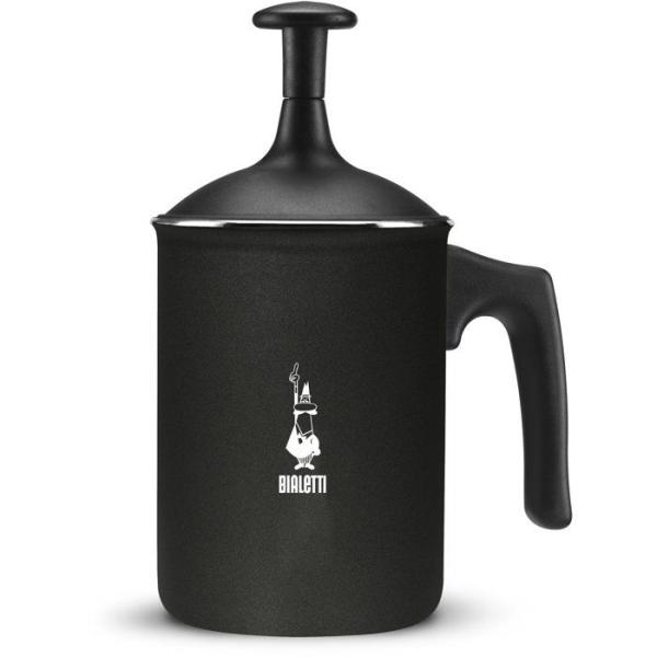 Mousseur a lait manuel - BIALETTI - PERFETTO CREMA - 330 ml - Noir