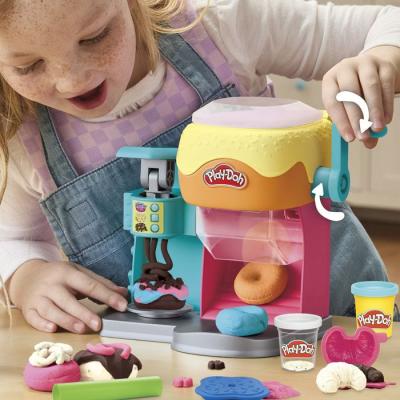 Play-Doh Donut Drop Shop, coffret de pâte a modeler, jouet de nourriture factice, loisirs créatifs pour enfants, des 3&nbsp;ans