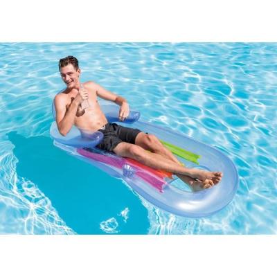 INTEX Matelas gonflable Fauteuil De Piscine King Cool - Couleur aléatoire