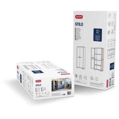 Kis Stilo Haute armoire de jardin 65 x 39 cm x H173