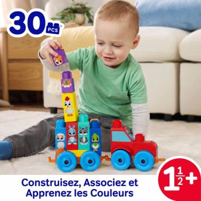 Le tracteur des animaux - des 1 an et demi - Mega Blocks - JKG33 Le tracteur des animaux - des 1 an et demi - Mega Blocks - JKG33