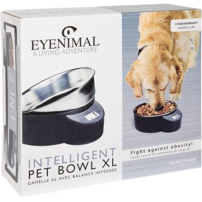 Gamelle - EYENIMAL - INTELLIGENT PET BOWL - XL - 1,8 L - Noir