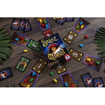 Skull Queen Jeu de cartes - SCHMIDT - 49456 - Multicolore - 2 a 6 joueurs - a partir de 8 ans