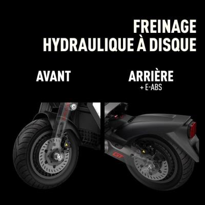 Trottinette électrique - SEGWAY - GT1E - 500 W - 11 - Autonomie jusqu'a 70 km - Clignotants - Feux