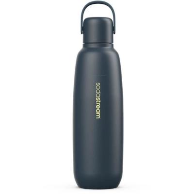 Bouteille isotherme SODASTREAM - Fizz&Go Cool - Capacité 0,9L - Acier Inoxydable - Bleu