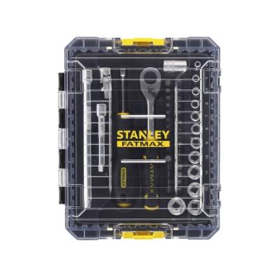 COFFRET DE DOUILLES STAKBOX M - ¼'' STANLEY JEU DE 48 PCS - FATMAX - FMMT98101-0
