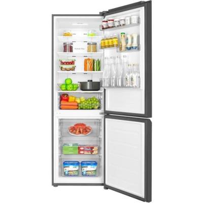 Réfrigérateur combiné - TCL - RP318BSE1 - Classe E - 318 L - 59,5 x 63 x 185 cm - Gris Quartz