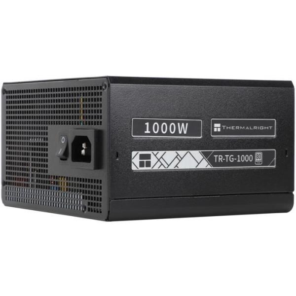 THERMALRIGHT - TG1000 - Alimentation PC - 1000 W - 80+ Gold - ATX3.0 - Full modulaire - PCI-E 5.0 Noir