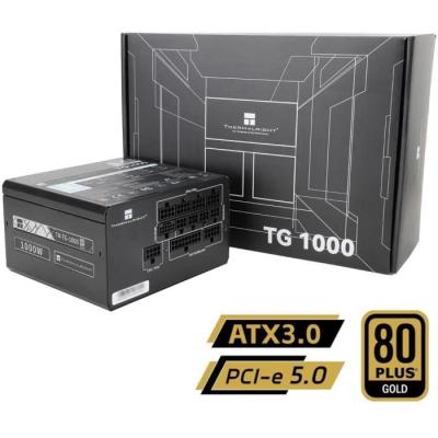 THERMALRIGHT - TG1000 - Alimentation PC - 1000 W - 80+ Gold - ATX3.0 - Full modulaire - PCI-E 5.0 Noir