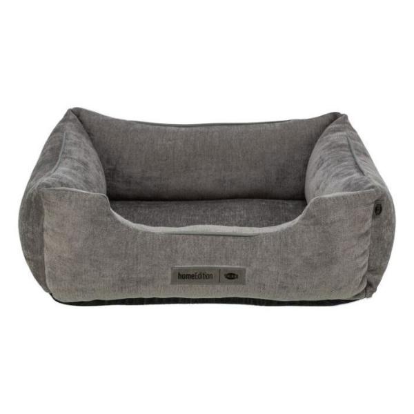 Panier pour chien - TRIXIE - VITAL LENNOX - Tissu chenille - 60 x 50 cm - Gris