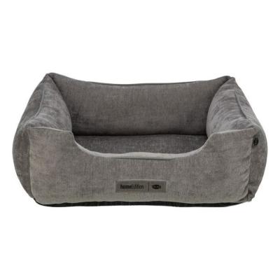 Panier pour chien - TRIXIE - VITAL LENNOX - Tissu chenille - 80 x 60 cm - Gris