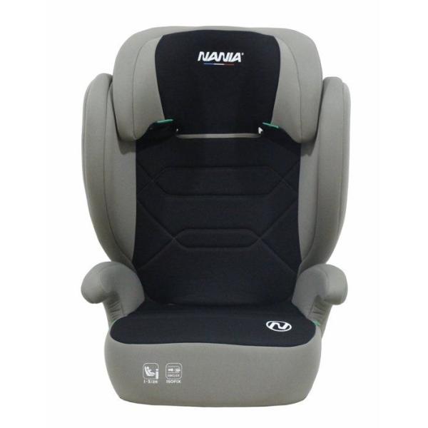 Siege auto - NANIA - Bogota - Groupe 2/3 - I-size - 100/150 cm - Isofix - 4 a 12 ans - Tetiere réglable - Noir