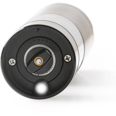 Ensemble de 2 moulins a poivre et sel électriques - DOMO - USB - 96 ml - Transparent / Argent Ensemble de 2 moulins a poivre et sel électriques - DOMO - USB - 96 ml - Transparent / Argent