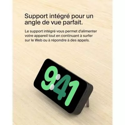 Batterie externe - BELKIN - 5 000 mAh - MagSafe - 15 W - Noir