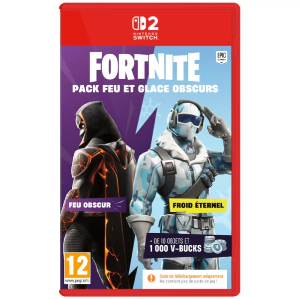 Fortnite: Pack Feu & Glace Obscurs • Jeu Nintendo Switch 2
