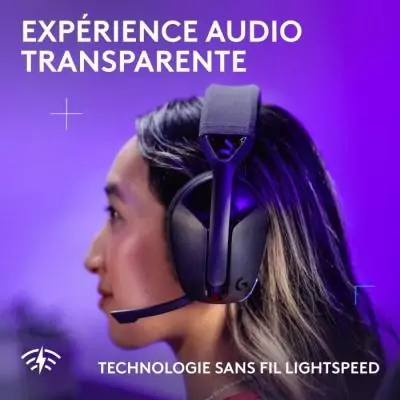Casque gamer sans fil Logitech G321 Lightspeed - Son immersif