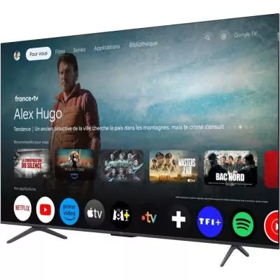 TCL 65P8K - TV QLED 65 (165 cm) - 4K UHD 3840x2160 - 144 Hz - Dolby Vision - Google TV - 4xHDMI 2.1 - WiFi TCL 65P8K - TV QLED 65 (165 cm) - 4K UHD 3840x2160 - 144 Hz - Dolby Vision - Google TV - 4xHDMI 2.1 - WiFi