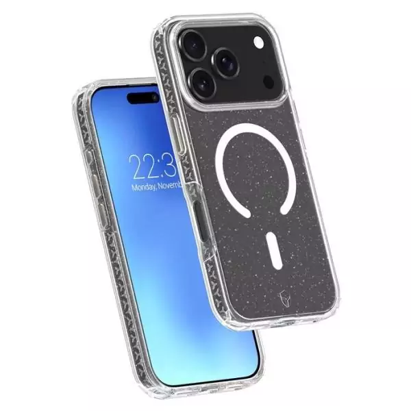 Coque FC Air Xtrem MagSafe - IPhone17 Pro - Recyclé - Paillettes