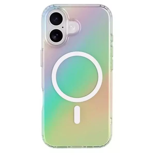 Coque MagSafe - IPhone17 - Semi-transparente - Irisée