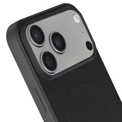 Coque MagSafe iPhone17 Pro Silicone Noir - Protection élégante et fiable