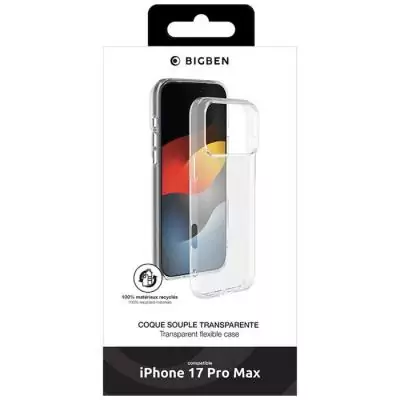 Coque iPhone17 Pro Max Transparente en Silisoft - Protection Ultra-Fine
