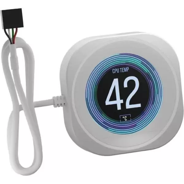 CORSAIR - NAUTILUS LCD RS - Module d'écran - White