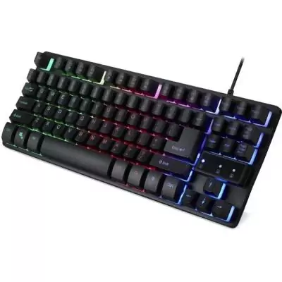 Clavier gaming - ACER - GP.KBD11.01W - AZERTY - Rétro-éclairage RGB - Membrane TKL 80% Clavier gaming - ACER - GP.KBD11.01W - AZERTY - Rétro-éclairage RGB - Membrane TKL 80%