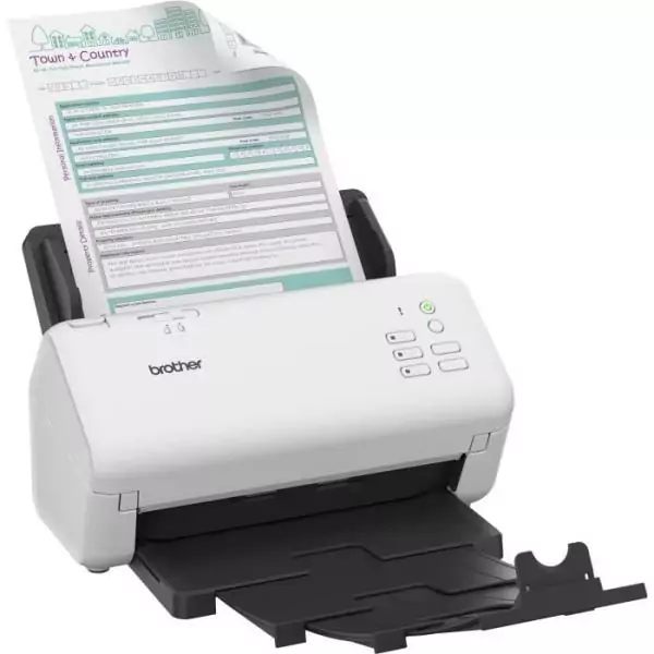Scanner de documents - BROTHER - ADS-4300 - Recto-verso - Ethernet - 40 ppm/80 ipm -