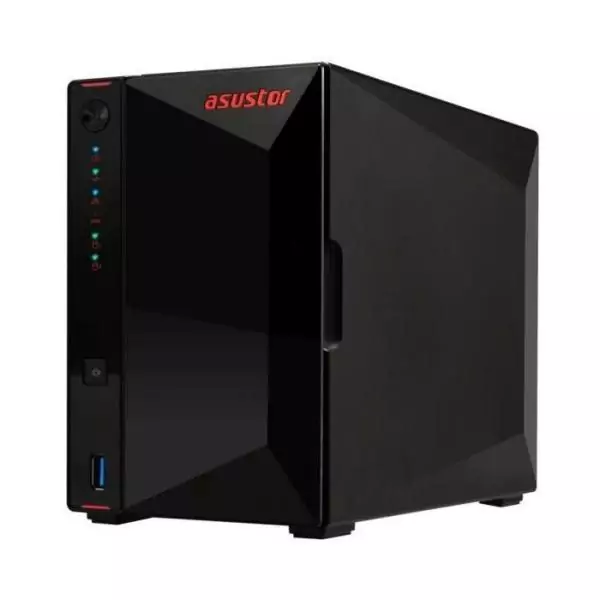 Serveur NAS - ASUSTOR - AS5402T Nimbustor 2 Gen2 - Intel Celeron Quad-Core 2.0GHz - 4GB DDR4 - 2x 2.5GbE