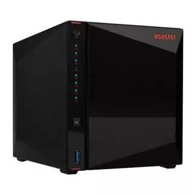 Serveur NAS - ASUSTOR - AS5404T Nimbustor 4 Gen2 - Quad-Core 2.0GHz - 4GB DDR4 - 2x 2.5GbE - 4 baies