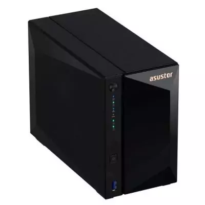 Serveur NAS - ASUSTOR - AS3302T v2 Drivestor 2 Pro Gen2 - Quad-Core 1.7GHz - 2GB DDR4 - 2.5GbE - 2 baies Serveur NAS - ASUSTOR - AS3302T v2 Drivestor 2 Pro Gen2 - Quad-Core 1.7GHz - 2GB DDR4 - 2.5GbE - 2 baies