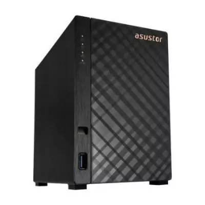 Serveur NAS - ASUSTOR - AS1102TL Drivestor 2 Lite - Quad-Core 1.7GHz - 1GB DDR4 - 1GbE - 2 baies