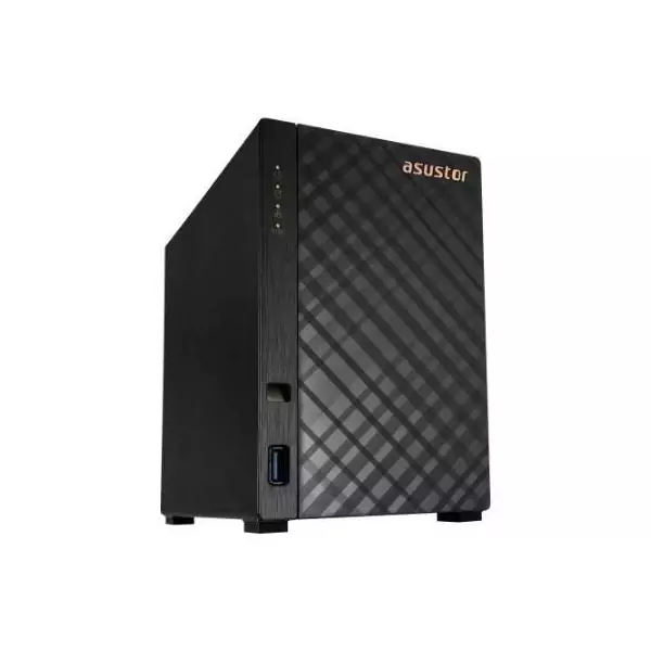 Serveur NAS - ASUSTOR - AS1102TL Drivestor 2 Lite - Quad-Core 1.7GHz - 1GB DDR4 - 1GbE - 2 baies