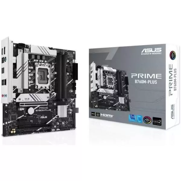 Carte mere - ASUS - PRIME B760M-PLUS - Intel B760 LGA 1700 micro ATX