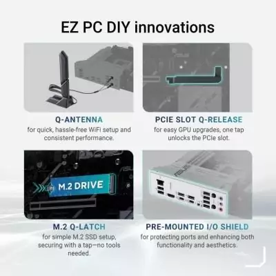 Carte mère ASUS PRIME X870-P WIFI - Performance et connectivité optimales