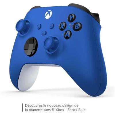 Manette de jeu - Xbox - Sans fil - Bleu électrique