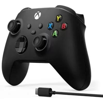 Manette de jeu + câble USB-C - Xbox - Sans fil - Noir Manette de jeu + câble USB-C - Xbox - Sans fil - Noir