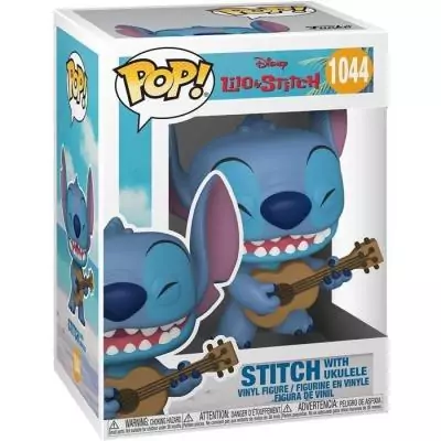 Figurine Funko Pop! - Disney Stitch avec Ukulélé - Vinyle