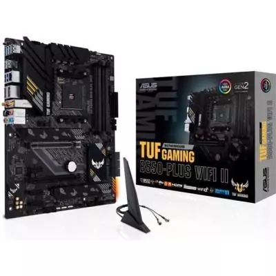 Carte Mère ASUS TUF GAMING B550-PLUS WIFI II - Performances de jeu ultimes Carte Mère ASUS TUF GAMING B550-PLUS WIFI II - Performances de jeu ultimes