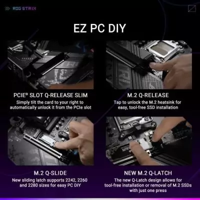 Carte mère ASUS STRIX X870-F GAMING WIFI - Performance gaming au rendez-vous