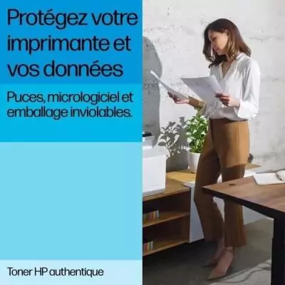 Cartouche Toner HP 212A Jaune Authentique - Impression Couleur Vive