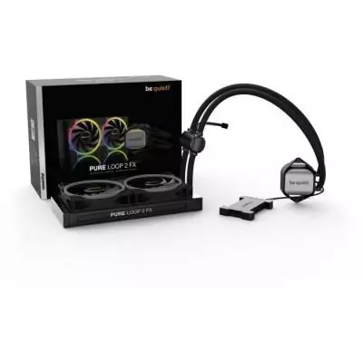 Refroidissement performant : Be quiet! Watercooling BW013 Pure Loop 2 FX - 240 mm
